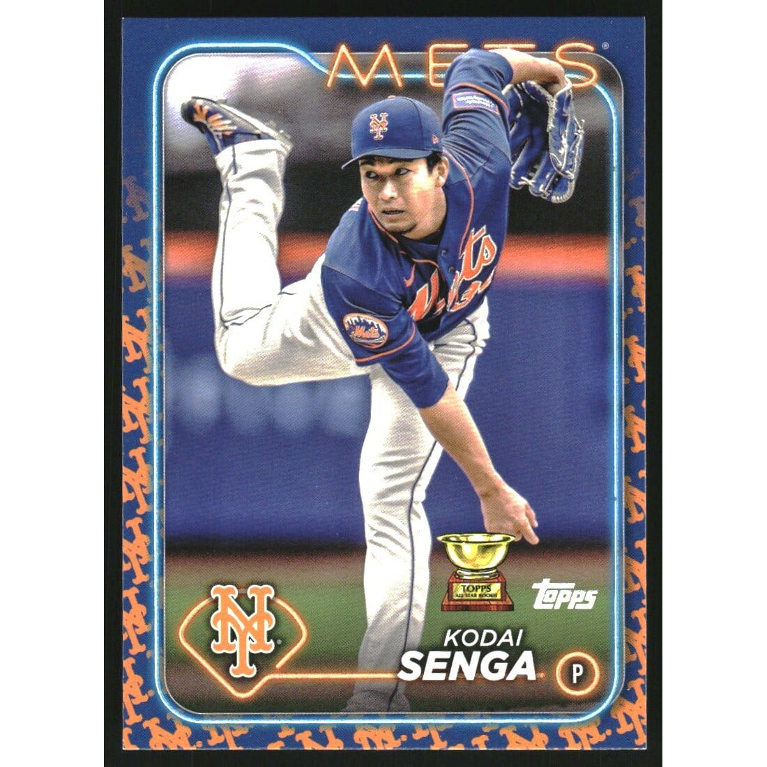 2024 Topps Team Color Border Variations #292 Kodai Senga. rookie card picture