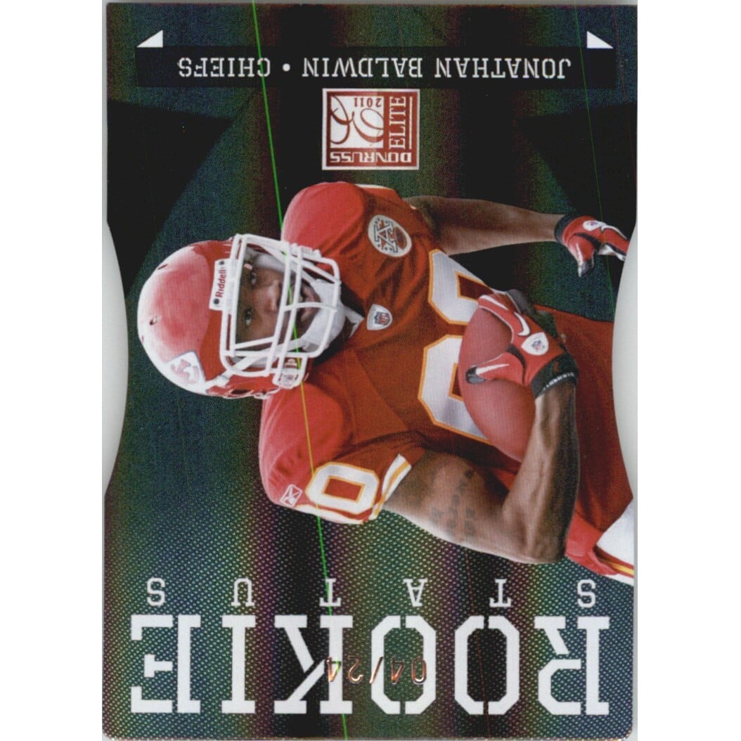 2011 Donruss Elite Status Black #154 Jonathan Baldwin. rookie card picture