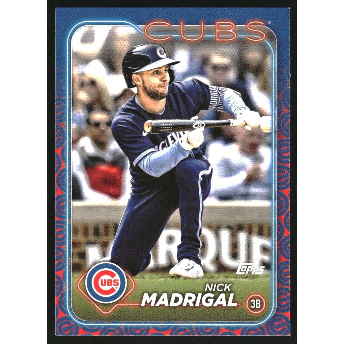 2024 Topps Team Color Border Variations #515 Nick Madrigal. rookie card picture