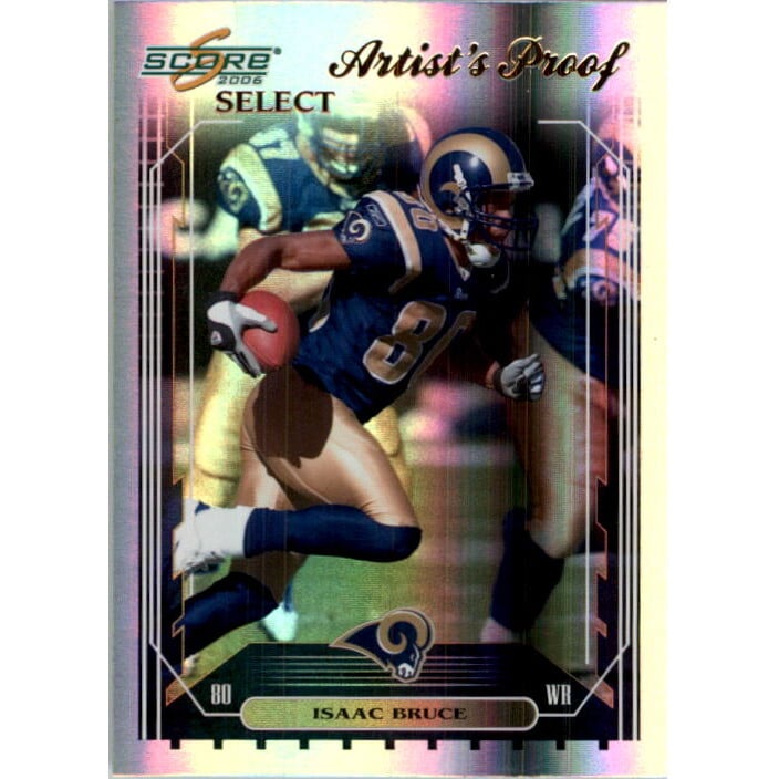 2006 Select Artist's Proof #252 Isaac Bruce