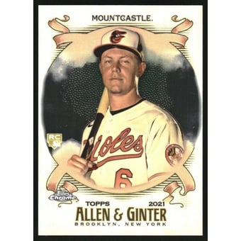 2021 Topps Allen and Ginter Chrome #12 Ryan Mountcastle RC