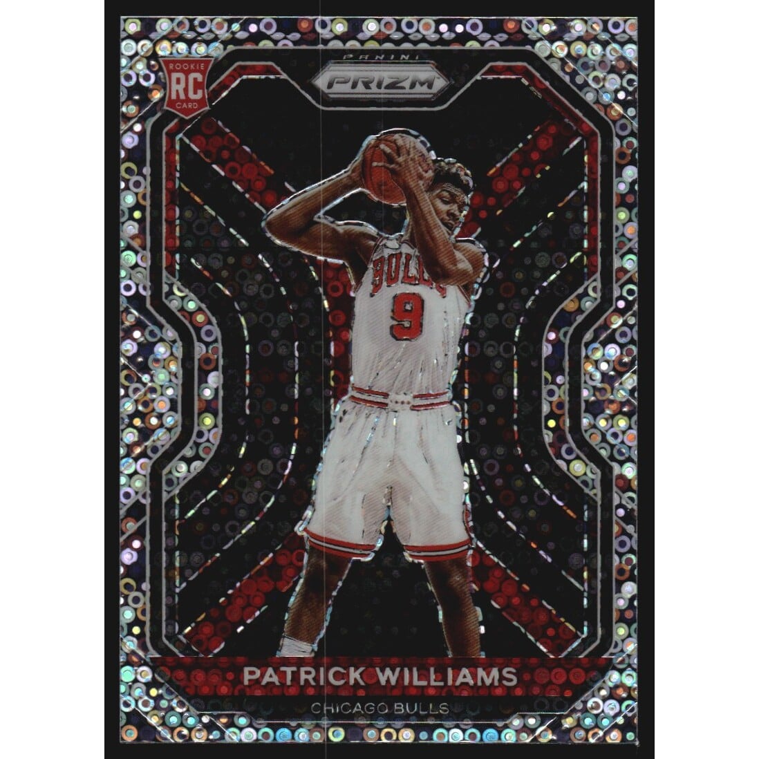 2020-21 Panini Prizm Prizms Fast Break #288 Patrick Williams. rookie card picture