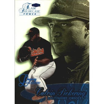 1999 Flair Showcase Legacy Collection Row 3 #75 Calvin Pickering