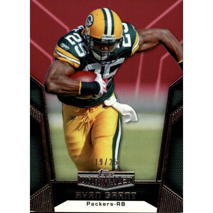 2010 Topps Unrivaled Red #10 Ryan Grant. rookie card picture
