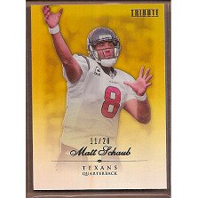 2010 Topps Tribute Gold #96 Matt Schaub. rookie card picture