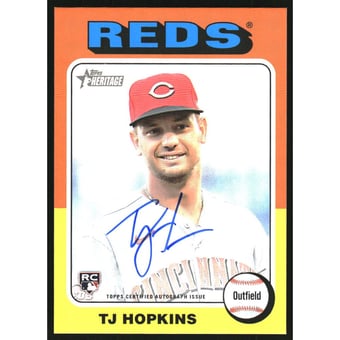 2024 Topps Heritage Real One Autographs #ROATH TJ Hopkins HN