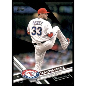 2017 Topps Black #545 Martin Perez