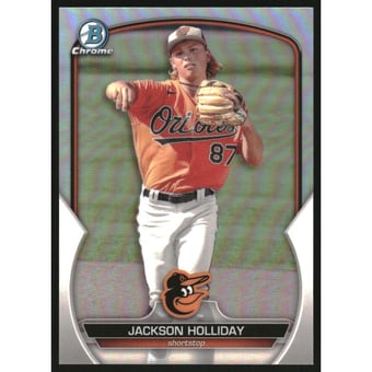 2023 Bowman Chrome Prospects Refractors #BCP227 Jackson Holliday