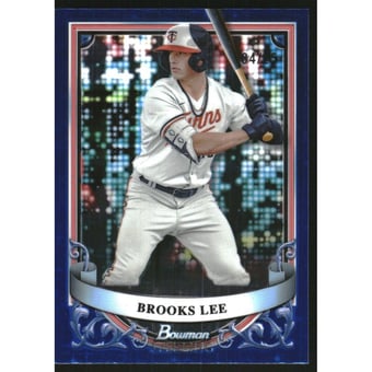 2024 Bowman Sterling Prospects Blue Refractors #BSP16 Brooks Lee