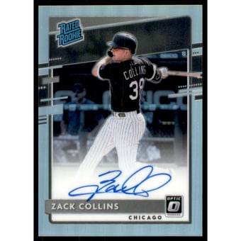 2020 Donruss Optic Rated Rookies Signatures Holo #9 Zack Collins