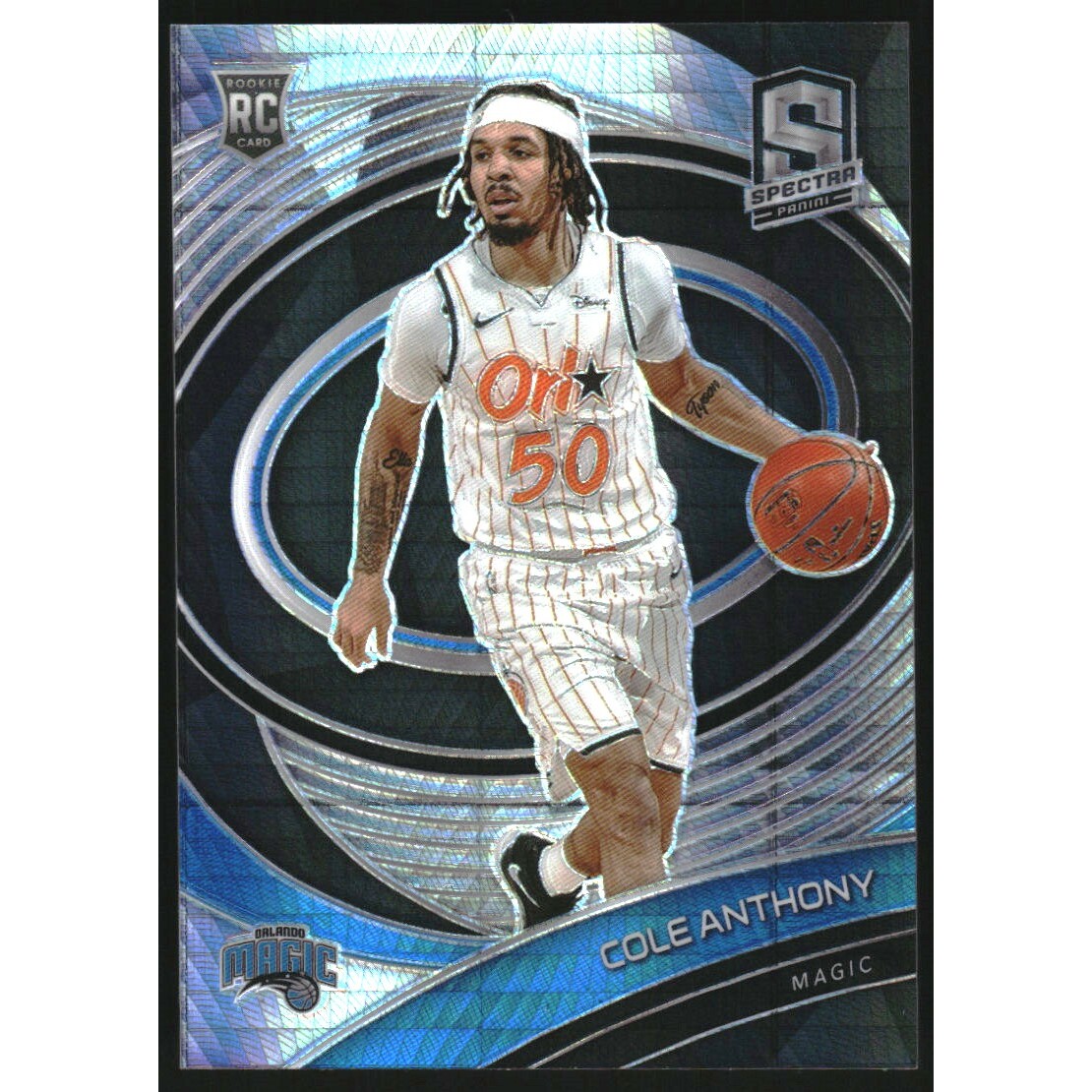 2020-21 Panini Spectra Variations Asia #105 Cole Anthony