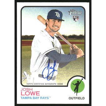 2022 Topps Heritage Real One Autographs #ROAJW Josh Lowe