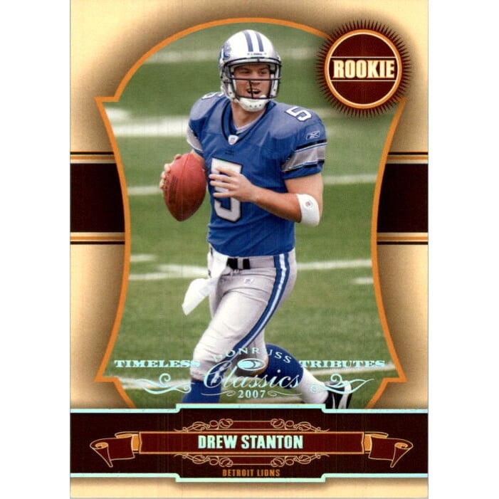 2007 Donruss Classics Timeless Tributes Silver #155 Drew Stanton. rookie card picture
