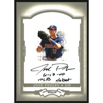 2004 Donruss Classics Significant Signatures Green #78 Josh Phelps/25