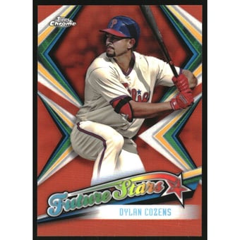 2019 Topps Chrome Future Stars Orange Refractors #FS13 Dylan Cozens