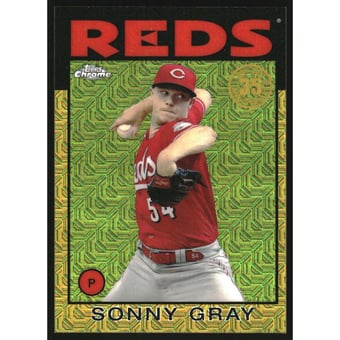 2021 Topps '86 Topps Silver Pack Chrome Gold Refractors #86BC72 Sonny Gray