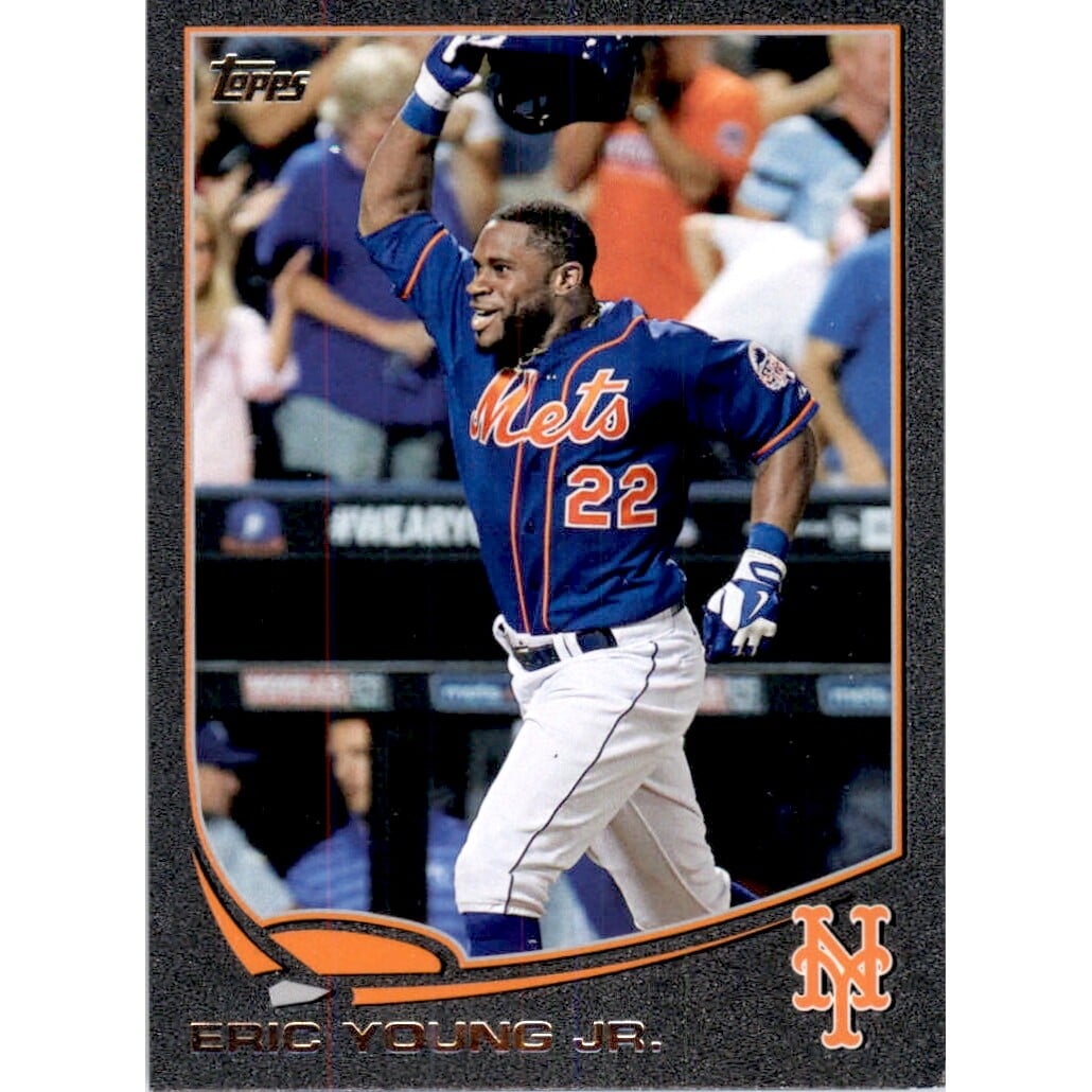 2013 Topps Update Black #US238 Eric Young Jr.. rookie card picture