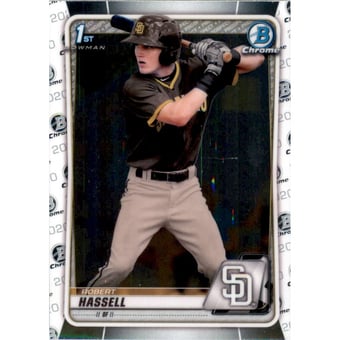 2020 Bowman Chrome Draft #BD39 Robert Hassell