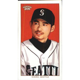 2002 Topps 206 Piedmont Red #256C Ichiro Suzuki White Jsy