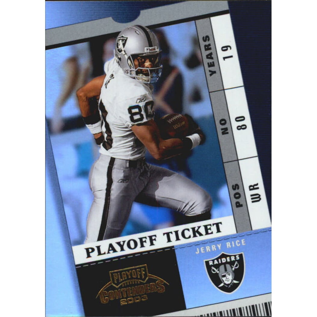 2003 Playoff Contenders Playoff Ticket #46 Jerry Rice