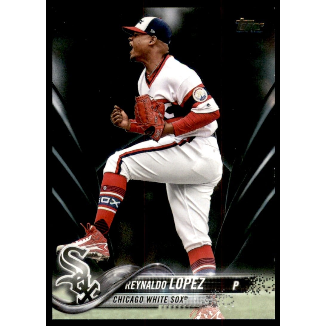 2018 Topps Update Black #US33 Reynaldo Lopez. rookie card picture