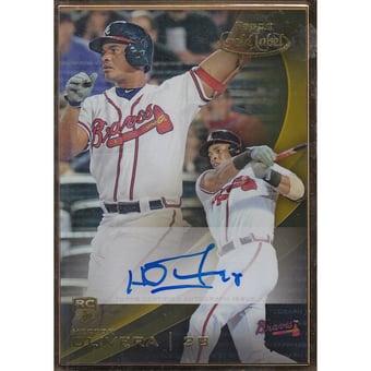 2016 Topps Gold Label Framed Autographs Gold Frame #GLFAHOL Hector Olivera