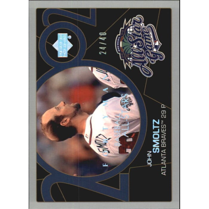 2003 Upper Deck 40-Man Rainbow #815 John Smoltz AS. rookie card picture