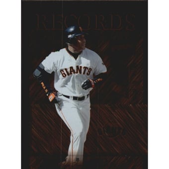 2002 Donruss Best of Fan Club Records #R2 Barry Bonds BB