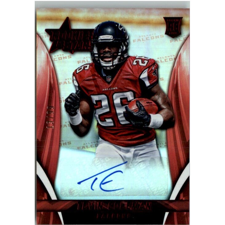 2015 Rookies and Stars Longevity Rookie Signatures Team Name #89 Tevin Coleman/99