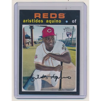 2020 Topps Heritage Action Variations #54 Aristides Aquino