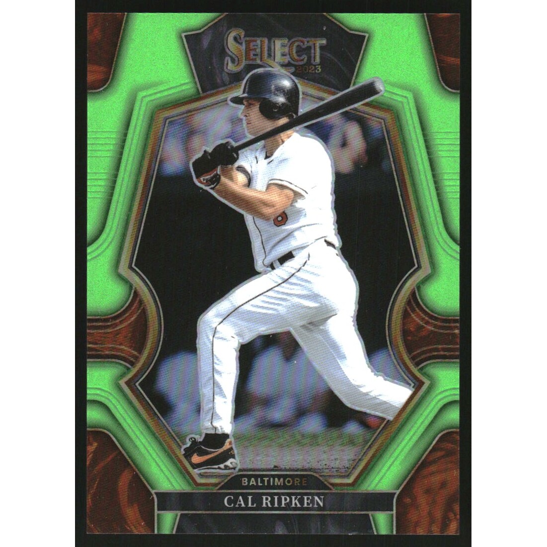 2023 Select Prizms Neon Green #164 Cal Ripken PRM