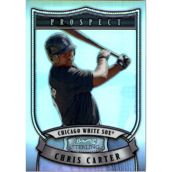 2007 Bowman Sterling Prospects Refractors #CC Chris Carter