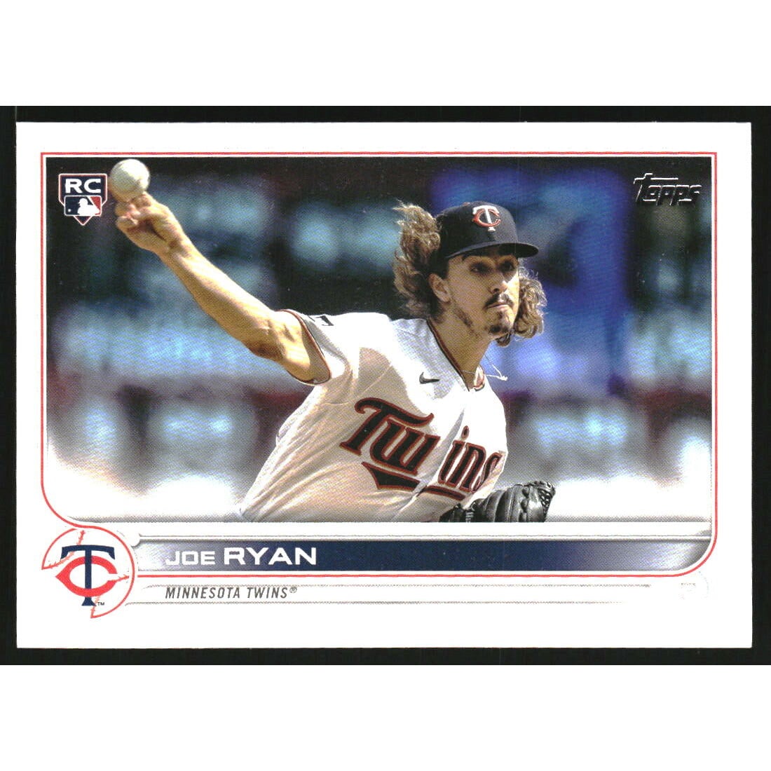 2022 Topps Base Set Photo Variations #390 Joe Ryan/black shirt. rookie card picture