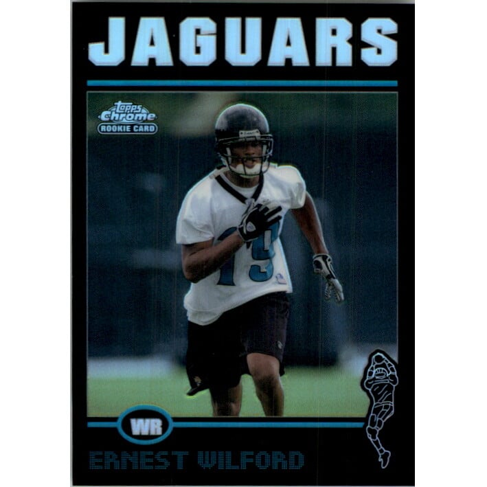 2004 Topps Chrome Black Refractors #192 Ernest Wilford. rookie card picture