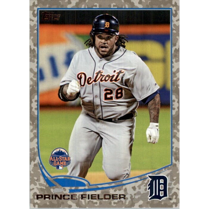 2013 Topps Update Camo #US205 Prince Fielder. rookie card picture