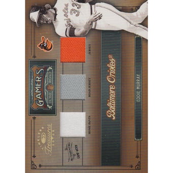 2005 Timeless Treasures Home Road Gamers Trios #33 E.Murray Jsy-Jsy-Pants/100