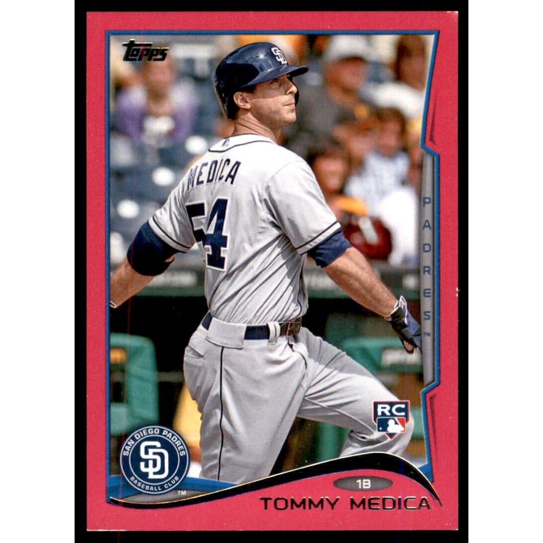 2014 Topps Pink #278 Tommy Medica. rookie card picture