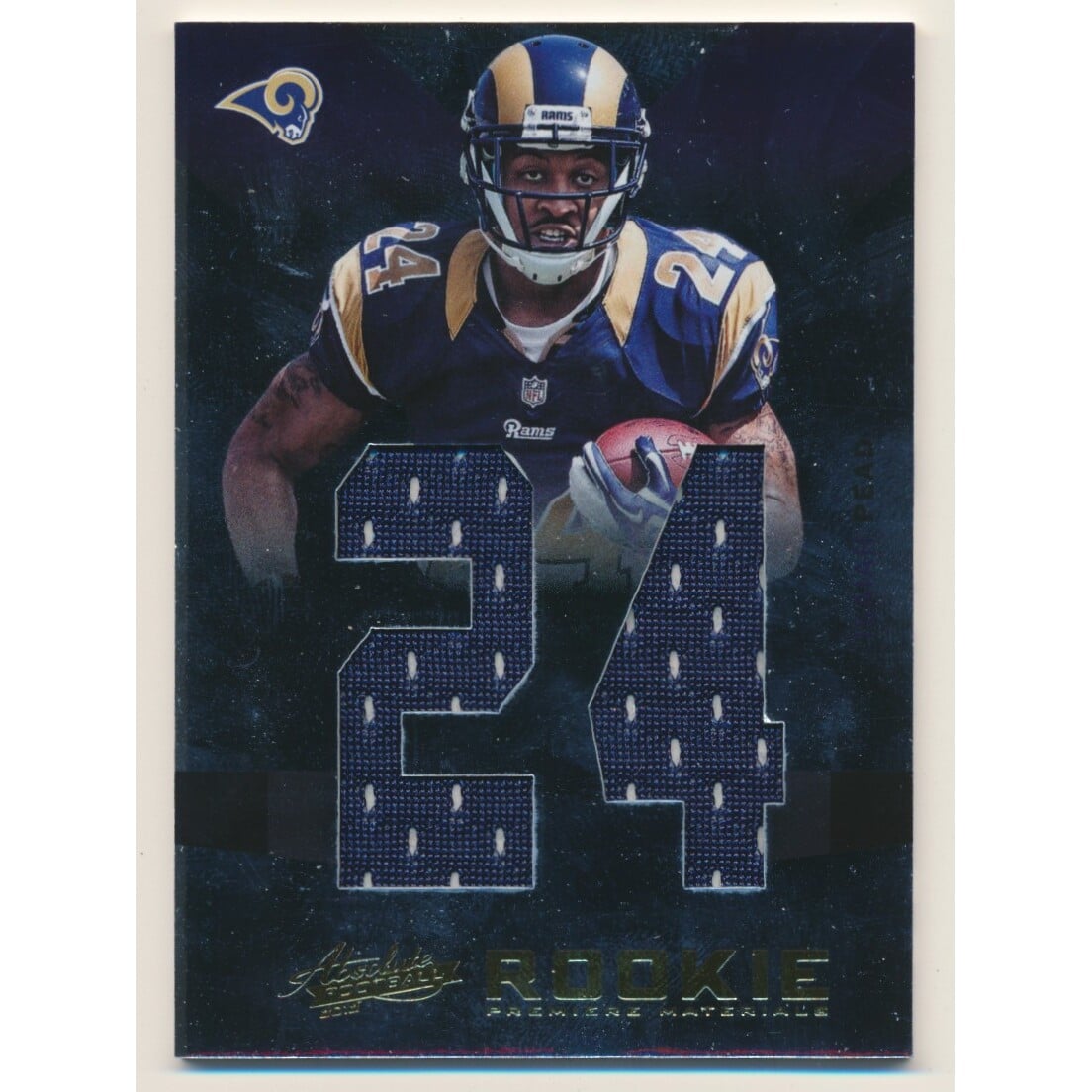 2012 Absolute Rookie Premiere Materials Autographs AFC/NFC #214 Isaiah Pead