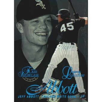 1997 Flair Showcase Legacy Collection Row 2 #106 Jeff Abbott