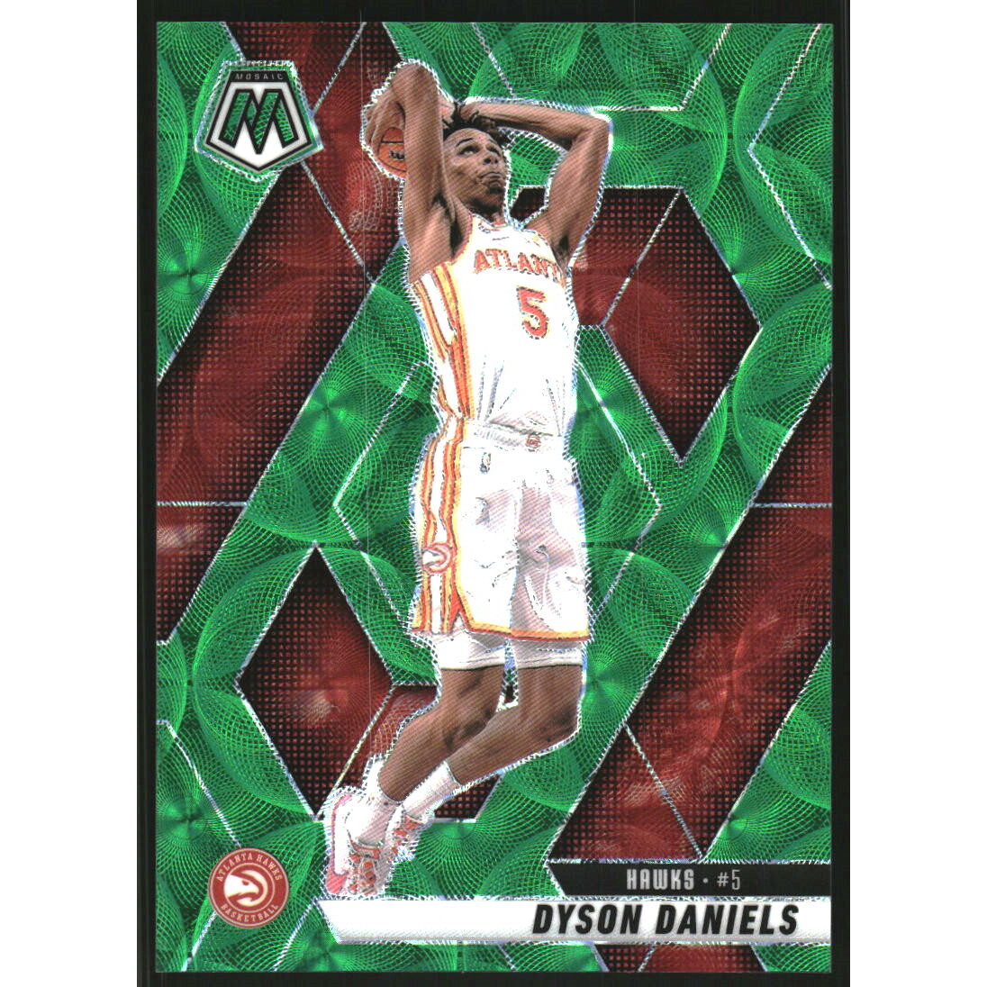 2024-25 Panini Mosaic Mosaic International Green #139 Dyson Daniels