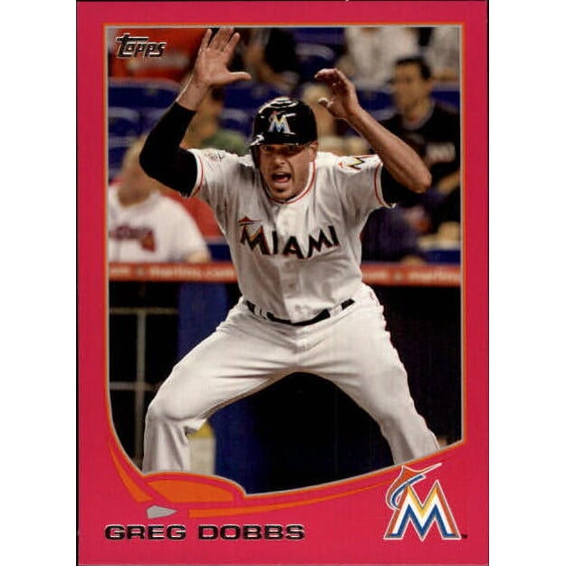2013 Topps Mini Pink #356 Greg Dobbs. rookie card picture