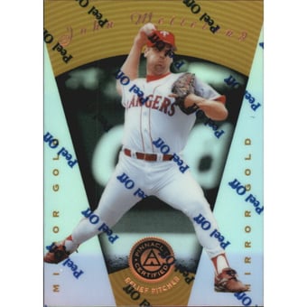 1997 Pinnacle Certified Mirror Gold #7 John Wetteland
