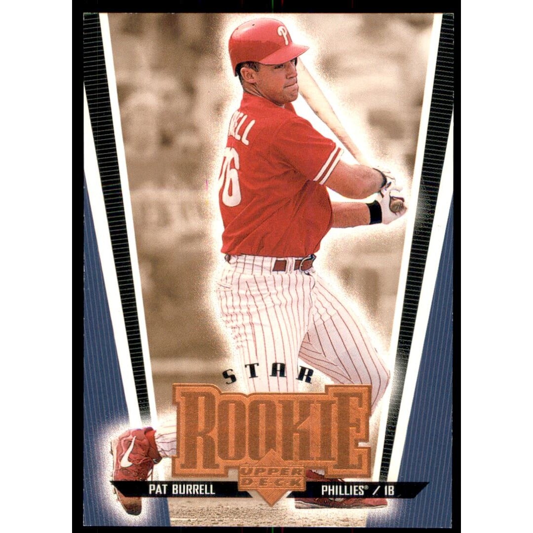 1999 Upper Deck Exclusives Level 1 #266 Pat Burrell SR. rookie card picture
