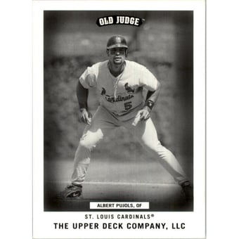 2004 Upper Deck Vintage Old Judge Subset Blue Back #442 Albert Pujols OJ