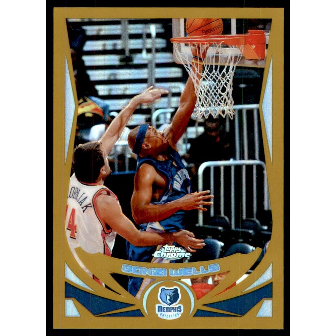 2004-05 Topps Chrome Refractors Gold #111 Bonzi Wells. rookie card picture