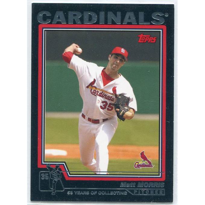 2004 Topps Black #602 Matt Morris. rookie card picture