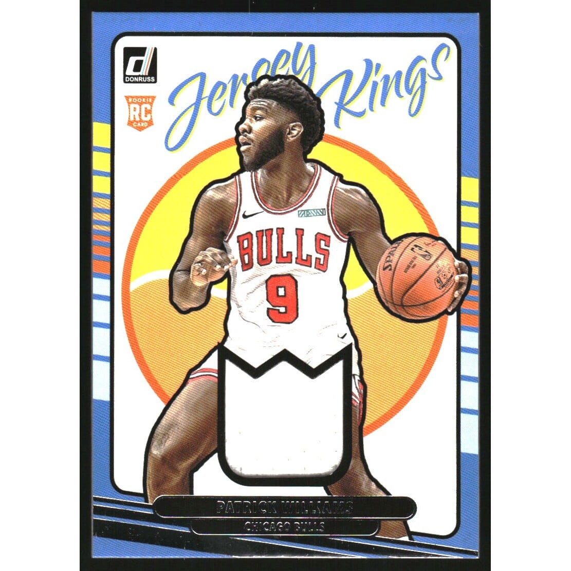 2020-21 Donruss Rookie Jersey Kings #31 Patrick Williams. rookie card picture