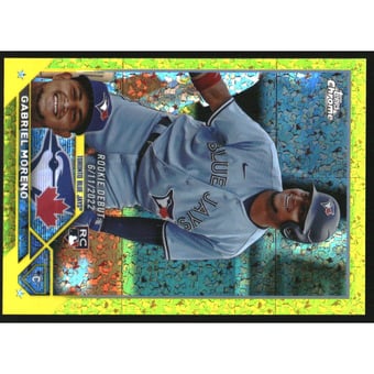 2023 Topps Chrome Update Yellow Mini-Diamond Refractors #USC168 Gabriel Moreno
