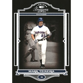 2004 Timeless Treasures Silver #79 Mark Teixeira