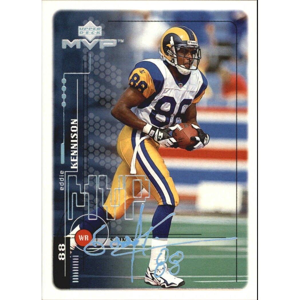 1999 Upper Deck MVP Super Script #155 Eddie Kennison. rookie card picture